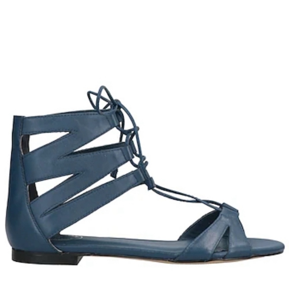 Women's Blue Strappy Sandals
